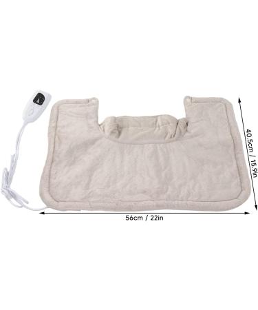 BUACHOIS Heated Shoulder-Neck Pillow | Electric Heating Mat | 58x42 cm | Soft Weighted | 6-Stage Temperature Settings | International Shipping - Buy Online on GoSupps.com