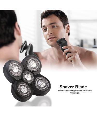 Shaver Replacement Blades 5 Blades System Shaving Heads for Men 5D Replaceable Floating Electric Shavers Blade Trimmers Accessory Alternate Razor Shaver Head As Picture - Buy Online on GoSupps.com
