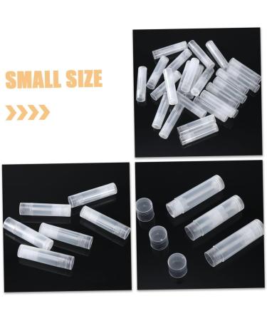 100 pi ces Tubes Vides pour Soin des L vres avec Bouchon Transparent R cipients DIY pour Gloss Cr me L vres Recharge Pratique pour Filles et Femmes - Buy Online on GoSupps.com