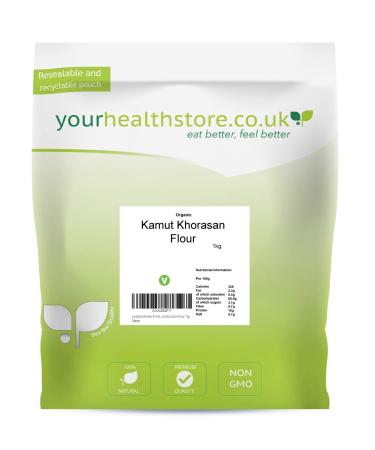 yourhealthstore Premium Wholegrain Kamut Khorasan Flour 1kg