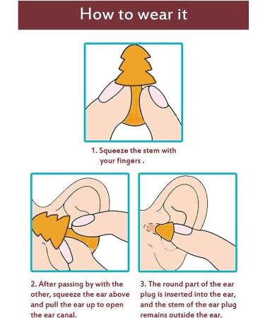 Silicone Ear Plugs with Cord String - 6 Pairs Soft Foam Plugs for Swimming and Noise Canceling - Buy Online on GoSupps.com