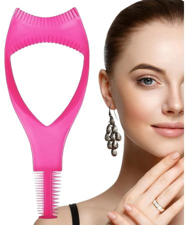 Lash Applicator | Mascara Shield and Eyelashes Tools | Lash Mascara Shield Guard Comb Protector Eyelid Eyelash Brush Tool & False for Natural Look Lambo Hot Pink - Buy Online on GoSupps.com