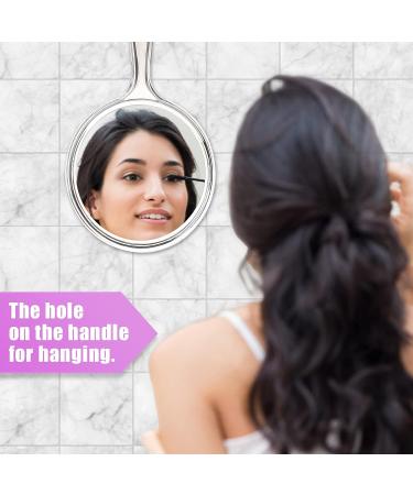 Hi.FANCY Mirror Handheld 1X & 3X Double Sided Makeup Mirror with Handle | Magnifying 11 * 20 cm | Handheld Mirror - Buy Online on GoSupps.com