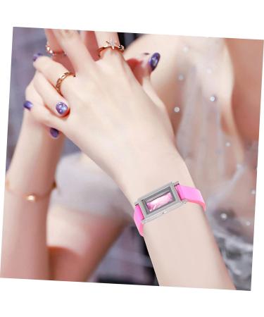 ABOOFAN 2pcs bracelet chain necklace locket vintage jewelry picture locket charm bracelet DIY bezel bracelet Pic Holder Bracelet Glass Bracelet glossy wrist chain wrist ornaments small box 21X2cm 4 - Buy Online on GoSupps.com