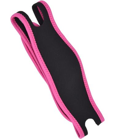 Adjustable Breathable Nylon Snoring Head Band for Men & Women - Comfortable Mouth-Closing Red & Black - Buy Online on GoSupps.com