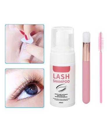 100 ml Eyelash Cleaner - Moisturizing Foam Shampoo & Makeup Remover for Eyelash Extensions - Buy Online on GoSupps.com