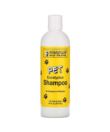 Charlie & Frank Pet Shampoo Eucalyptus 16 fl oz (473 ml)