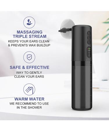 Ear Irrigation Kit Electric Ear Cleaner Rechargeable Water Proof Triple Jet Stream 4 Pressure Modes Ear Irrigation Flushing System for Home Travel - Buy Online on GoSupps.com