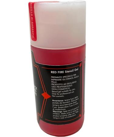  Tattoo INKgrafiX Piercing Red Fire by Lauro Paolini Tattoo Transfer Gel with Silicone - 125ml - Extraction Fluid - INKgrafiX Germany - Professional Studio - Vegan Sailor Liquid - Buy Online on GoSupps.com