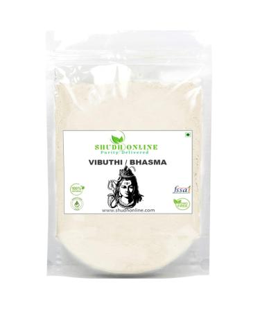 VAYUP Vibhuti Bhasma Vibuthi pure powder - Holy ash (200 Grams) Thiruneeru Shiva Viboothi Vibhooti Bibhuti