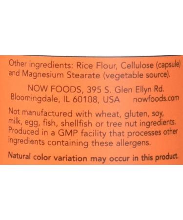 Now Foods DMG 125 mg - 100 Veg Capsules | Optimal Immune Support & Energy Boost - Buy Online on GoSupps.com
