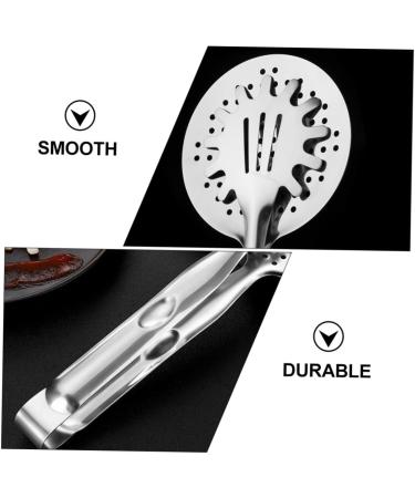 Beaupretty Multifunctional Steel Grill Tongs - 1 Piece Household Cooking Utensil for Steak Sieve & Food Draining - Buy Online on GoSupps.com