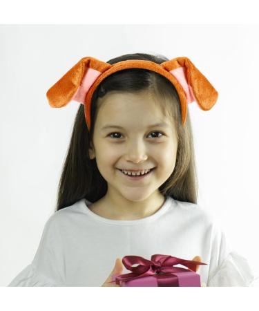 TOVINANNA 1pc Puppy Headband Girls Dresses Clothing Keychain Accessories Hijab Golden Puppy Ears Dog Ear Hair Hoop Cloth Headdress Cosplay Hairband Cartoon Hair Hoop Pointy Fabric Ear Cuffs One Size Yellow - Buy Online on GoSupps.com