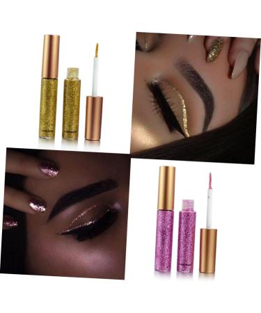 FOMIYES 10pcs Glitter Eyeliner Liquid Glitter Liner for Eyes Liquid Eyeliner Eyeshadow Eye Shadow Flash Set 1 count (Pack of 1) Assorted Color - Buy Online on GoSupps.com