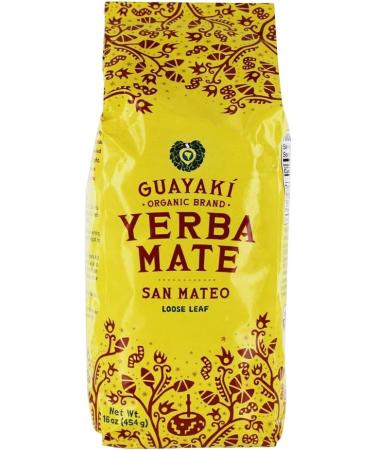Organic Yerba Mate - Guayaki San Mateo Loose #1 - Buy Online on GoSupps.com