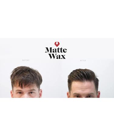 Atlas Matte Wax Pomade for Men | High Hold Hair Styling Product | Water Soluble | 2.4oz - Buy Online on GoSupps.com