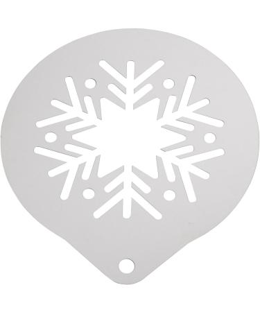 TRIXES Set of 3 Christmas Items Stencil Coffee Kit Santa Snowflake and Gingerbread - Buy Online on GoSupps.com