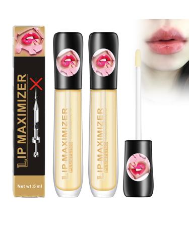 Wootapson Plumping Lip Maximizer 3D Lip Plumper Extreme Serum Lip Maximizer Hyaluronic Lip Plumper Increase Volume Eliminate Dry Wrinkles and Improve Shine