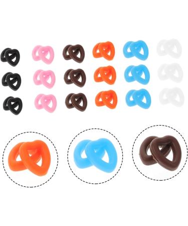 Healeeved 30 Pairs Heart-Shaped Silicone Glasses Holders | Ear Hook & Pipe Organizer - Buy Online on GoSupps.com