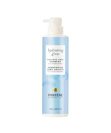 Pantene Nutrient Blends Hydrating Glow with Baobab Essence Sulfate free Shampoo 440 mL Shampoo 440 ml (Pack of 1)