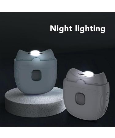 Electric Automatic Nail Clipper with Light and 2 Speeds Fingernail Cutter USB Rechargeable Fingernail Trimmer for Kids Seniors and Adult (White) - Buy Online on GoSupps.com
