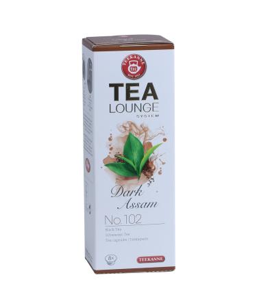 Tealounge Tealounge Teapot - Dark Assam No. 102 - 8 capsules - Black