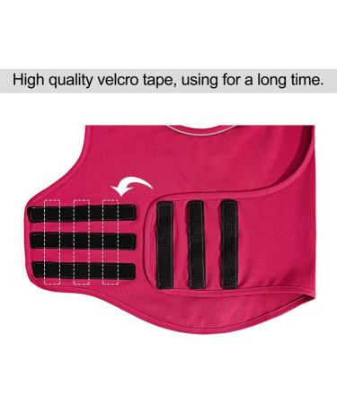 Zongha Anti-Stress Vest for Dogs - Panic & Fear Jacket in Rose-Red Large | Medical Coat for Anxious Dogs - Buy Online on GoSupps.com