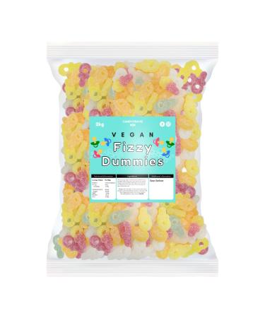 Candycrave - Vegan Fizzy Dummies 2Kg Bulk Bag