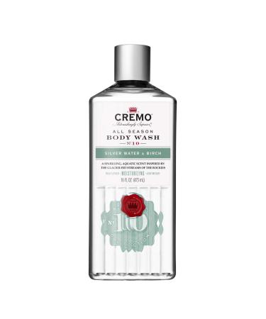 Cremo All Season Body Wash No. 10 - Silver Water & Birch | 16 fl oz (473 ml) - Refreshing Clean & Moisturizing - Buy Online on GoSupps.com