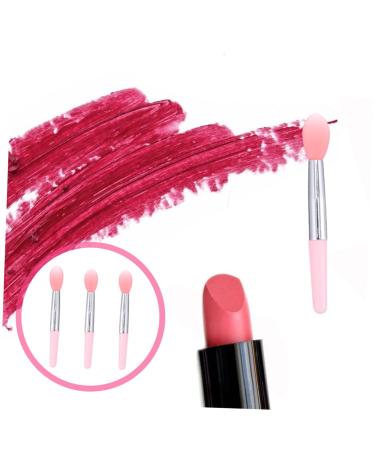 4 Sets Lip Gloss & Lipstick Brush - Makeup Accessory & Eyeshadow Applicator for Women | Pink Cosmetic Tool - Buy Online on GoSupps.com