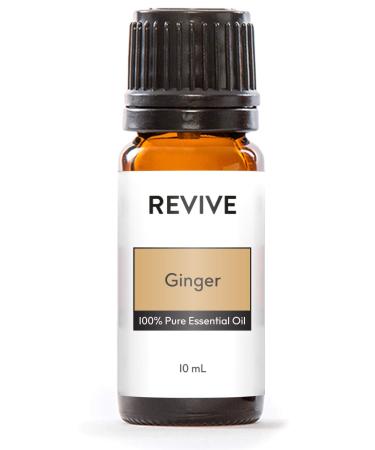 Ginger Essential Oil by Revive Essential Oils - 100% Pure Therapeutic Grade for Diffuser Humidifier Massage Aromatherapy Skin & Hair Care