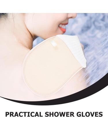 Supvox Exfoliating Loofah Gloves - 2 Pack Spa Body Scrub & Dead Skin Remover for Men & Women - Ideal Sauna Accessories - Buy Online on GoSupps.com