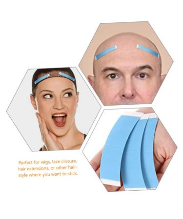 Shop FRCOLOR 48 Pcs Hair Extension Wig Film & Accessories - Lace Front Wigs Glue & Double-Sided Tape for Perfect Wig Application - Buy Online on GoSupps.com