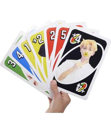 Giant UNO BTS Card Game - 108 Cards inspired by BTS Superstars | Perfect Gift for Boys and Girls Ages 7 & Up - Buy Online on GoSupps.com