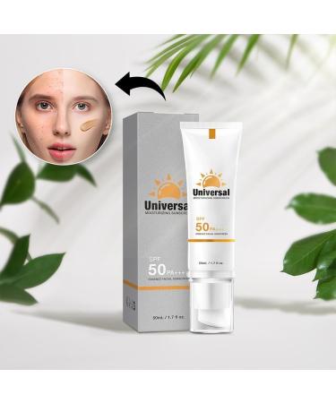 LMDGDS 2 pieces tinted sunscreen 50+ PA++++ facial protection for sensitive skin moisturizing sunscreen with hyaluron collagen and vitamin E waterproof colored sunscreen - Buy Online on GoSupps.com