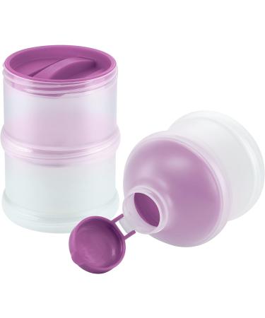NUK Stackable Baby Milk Powder Dispenser | BPA-Free | 3 Stacking Containers - Buy Online on GoSupps.com