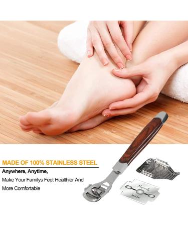 Foot Dead Skin Shaver & Callus Remover Cuticle Cutter Razor Scraper for Smooth Feet | International Shipping - Buy Online on GoSupps.com