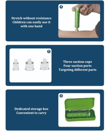 Ckuakiwu Bug Bite Itch Relief Suction Tool - Bite Extractor with Suction Cup, Poison Remover - Camping Essentials - Buy Online on GoSupps.com