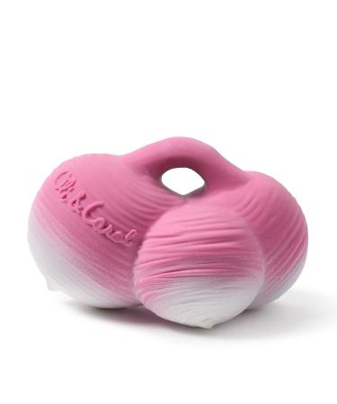 Oli & Carol Mini Doudou Teething Ring for Babies - Pink Ramona the Radish | Safe Eco-Friendly Teething Toy - Shop Internationally! - Buy Online on GoSupps.com