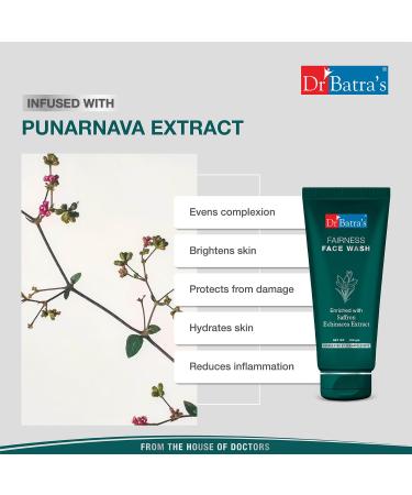 Buy Dr Batras Fairness Face Wash 100g - Radiant Skin International Shipping Available - Buy Online on GoSupps.com