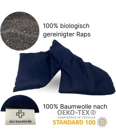 Rapeseed Natural Heat Pad | Cherry Stone Pillow for Neck & Stomach | EU Made |Comfort & Relief - Buy Online on GoSupps.com