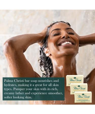 Palma Christi Castor Oil Natural Cleansing Bar Soap - 3 Bar Set - Buy Online on GoSupps.com