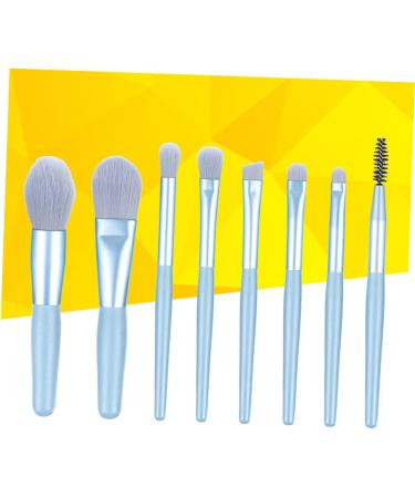 Mikinona 8pcs Powder Brush Facial Kit Makeup Kit for Women Cosmetic Eye Cosmetic Face Eyeshadow Makeup - Buy Online on GoSupps.com