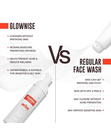 Bri-ton Glowise Deep Cleansing Foam Face Wash - Oily & Acne-Prone Skin pH 5.5 Exfoliates & Rejuvenates - 60 ml - Buy Online on GoSupps.com