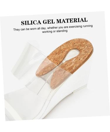 Buy Gatuida 4 Pairs Transparent Heel Pads - Comfortable PU Miss Coasters for All Shoe Types - International Shipping Available - Buy Online on GoSupps.com