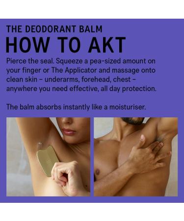 AKT THE DEODORANT BALM | SC.03 THE ONSEN | 50ml | Vetiver Lavandin Yuzu - Buy Online on GoSupps.com