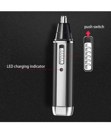 Buy Men's USB Rechargeable Ear and Nose Hair Trimmer - Waterproof & Easy to Clean | Fast International Shipping - Buy Online on GoSupps.com