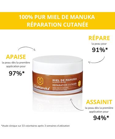 CICAMANUKA - SKIN REPAIR HONEY 100% MANUKA HONEY IAA18+ -Promotes skin repair of sensitive skin with atopic and acne tendency - Comsos Natural - 150 ml - Buy Online on GoSupps.com