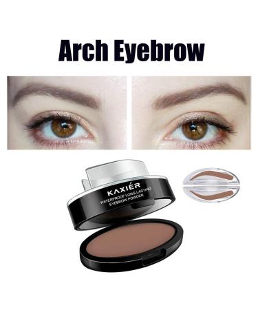 GL-Turelifes 3 Pairs Seals Eyebrow Stamp & Brow Brush Set - Light Brown | Instant Natural Brow Makeup Tool - Buy Online on GoSupps.com