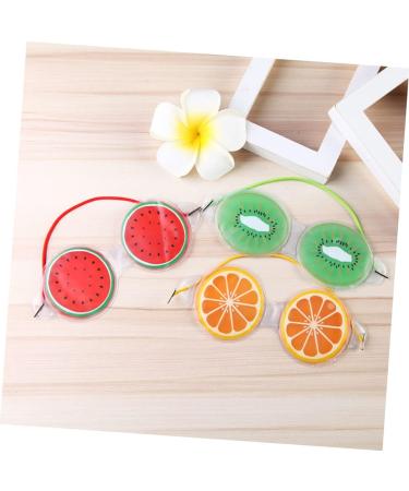 Buy Ipetboom 4-Piece Cartoon Eye Mask & Gel Fruit Eye Patch - International Shipping Available - Buy Online on GoSupps.com
